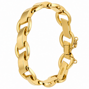 Bracciale - 18 carati Oro giallo - Made in Italy - Handmade