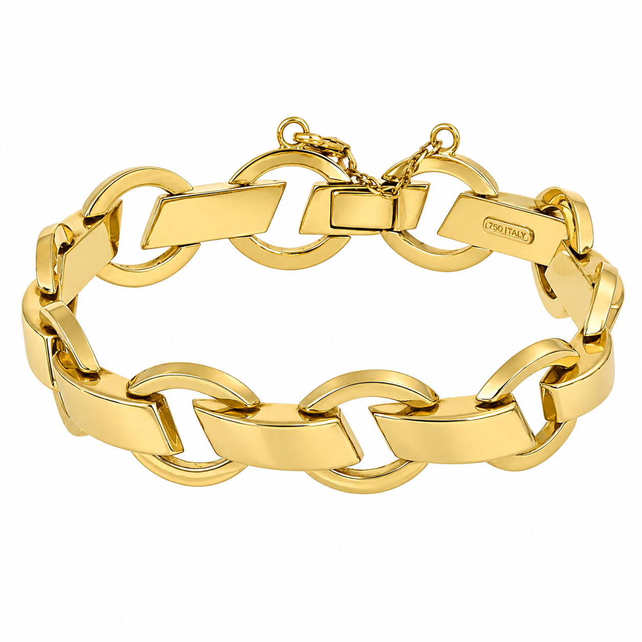 Bracciale - 18 carati Oro giallo - Made in Italy - Handmade