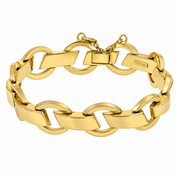 Bracciale - 18 carati Oro giallo - Made in Italy - Handmade