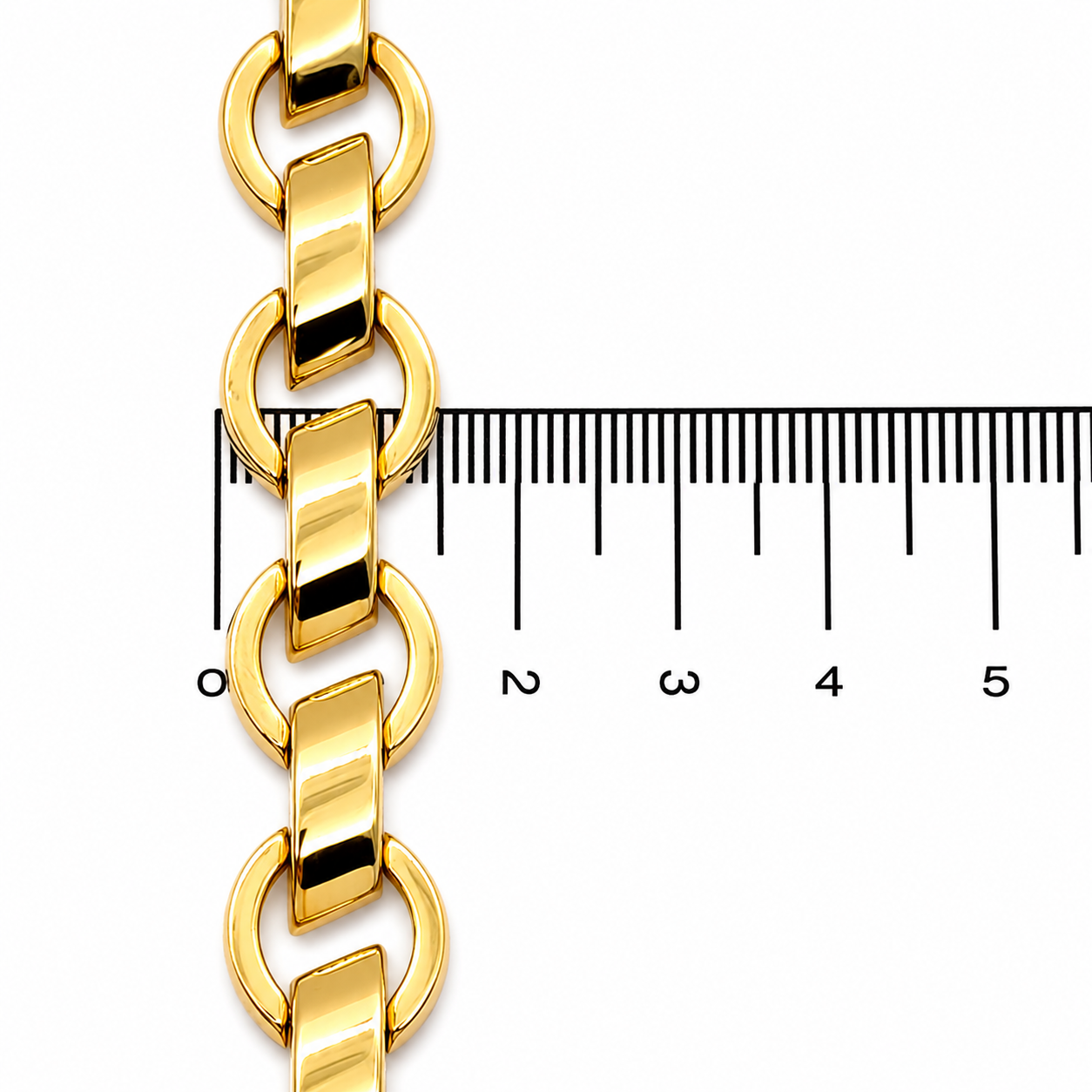 Bracciale - 18 carati Oro giallo - Made in Italy - Handmade