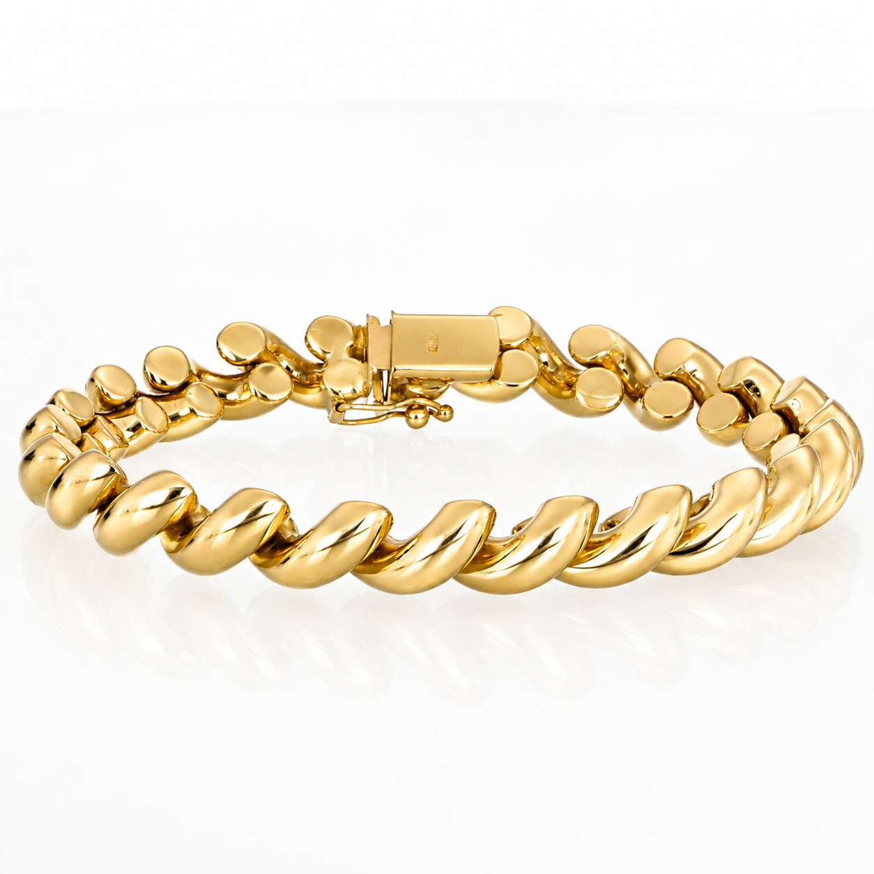 Bracciale - 18 carati Oro giallo - Made in Italy - Handmade