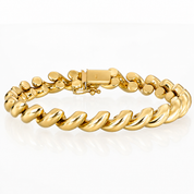 Bracciale - 18 carati Oro giallo - Made in Italy - Handmade
