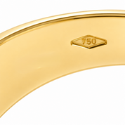 Anello - 18 carati Oro giallo, Oro bianco - 0.34ct. tw. Rubino - Diamante - Made in Italy - Handmade