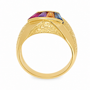 Anello - 18 carati Oro giallo - Made in Italy - Handmade