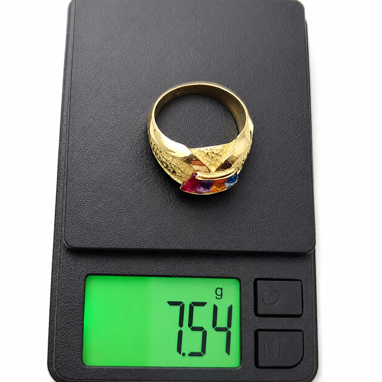 Anello - 18 carati Oro giallo - Made in Italy - Handmade
