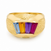 Anello - 18 carati Oro giallo - Made in Italy - Handmade