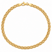 Bracciale - 18 carati Oro giallo - Made in Italy - Handmade