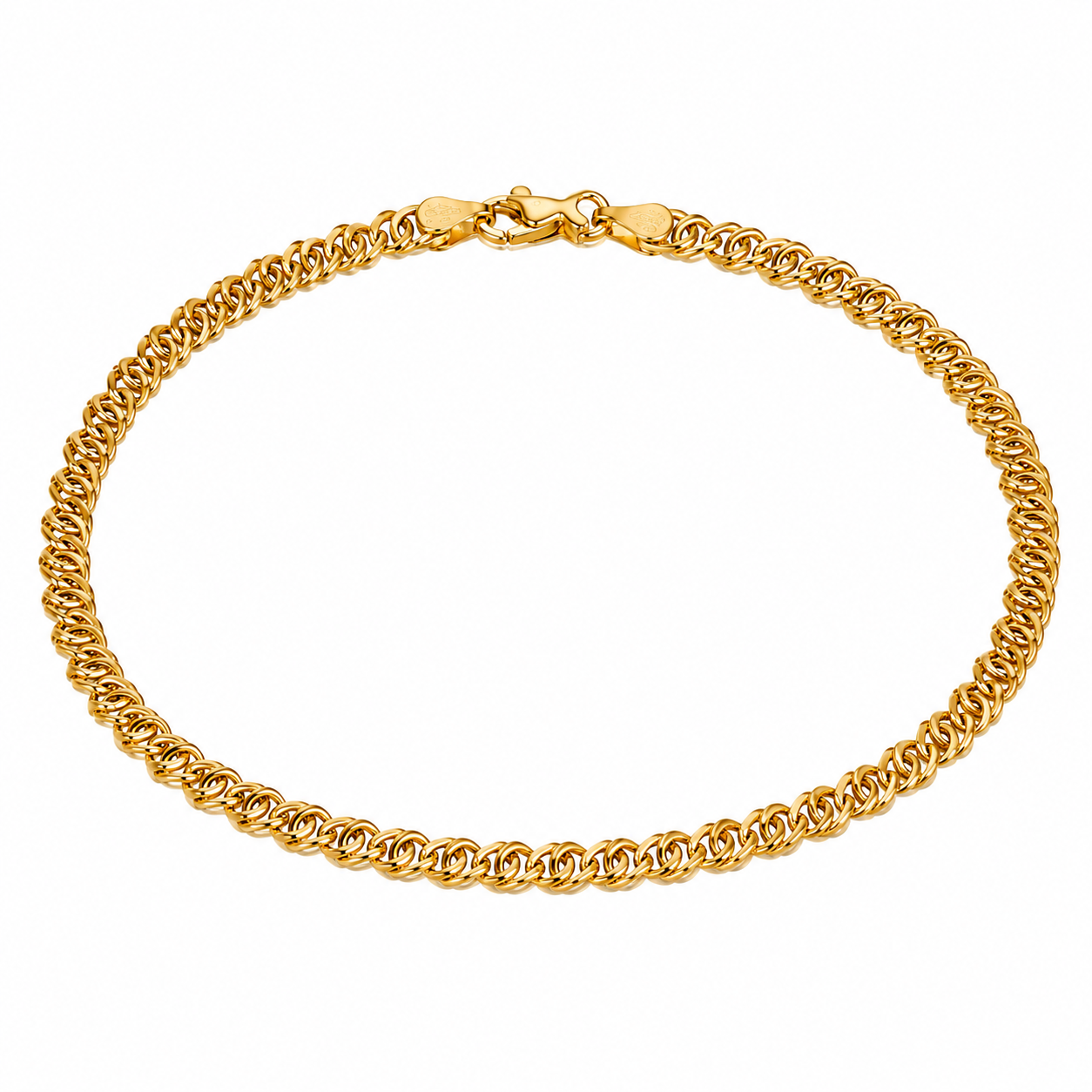 Bracciale - 18 carati Oro giallo - Made in Italy - Handmade