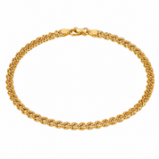 Bracciale - 18 carati Oro giallo - Made in Italy - Handmade