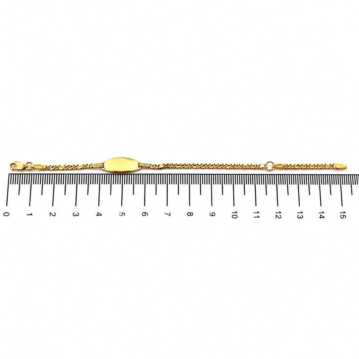 Bracciale - 18 carati Oro giallo - Made in Italy - Handmade