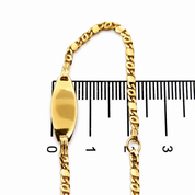 Bracciale - 18 carati Oro giallo - Made in Italy - Handmade