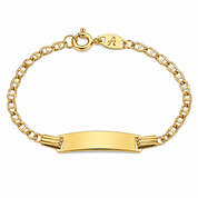 Bracciale - 18 carati Oro giallo - Made in Italy - Handmade