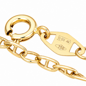 Bracciale - 18 carati Oro giallo - Made in Italy - Handmade