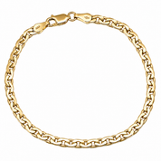 Bracciale - 18 carati Oro giallo - Made in Italy - Handmade