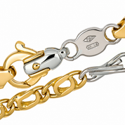 Bracciale - 18 carati Oro giallo, Oro bianco - Made inItaly - Handmade