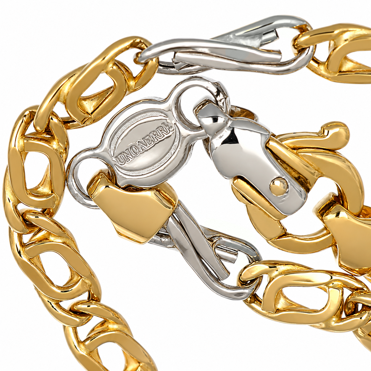 Bracciale - 18 carati Oro giallo, Oro bianco - Made inItaly - Handmade