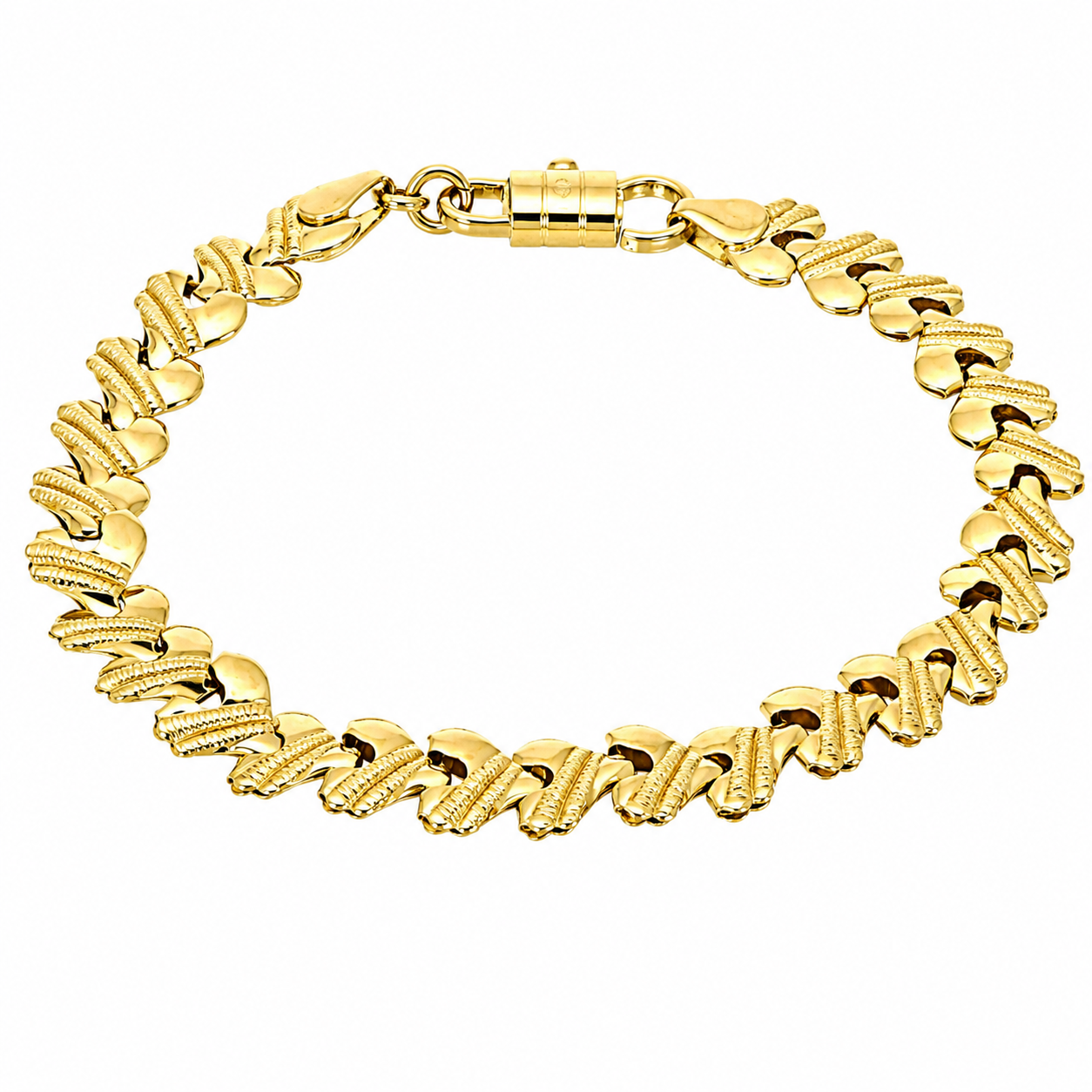Bracciale - 18 carati Oro giallo - Made in Italy - Handmade