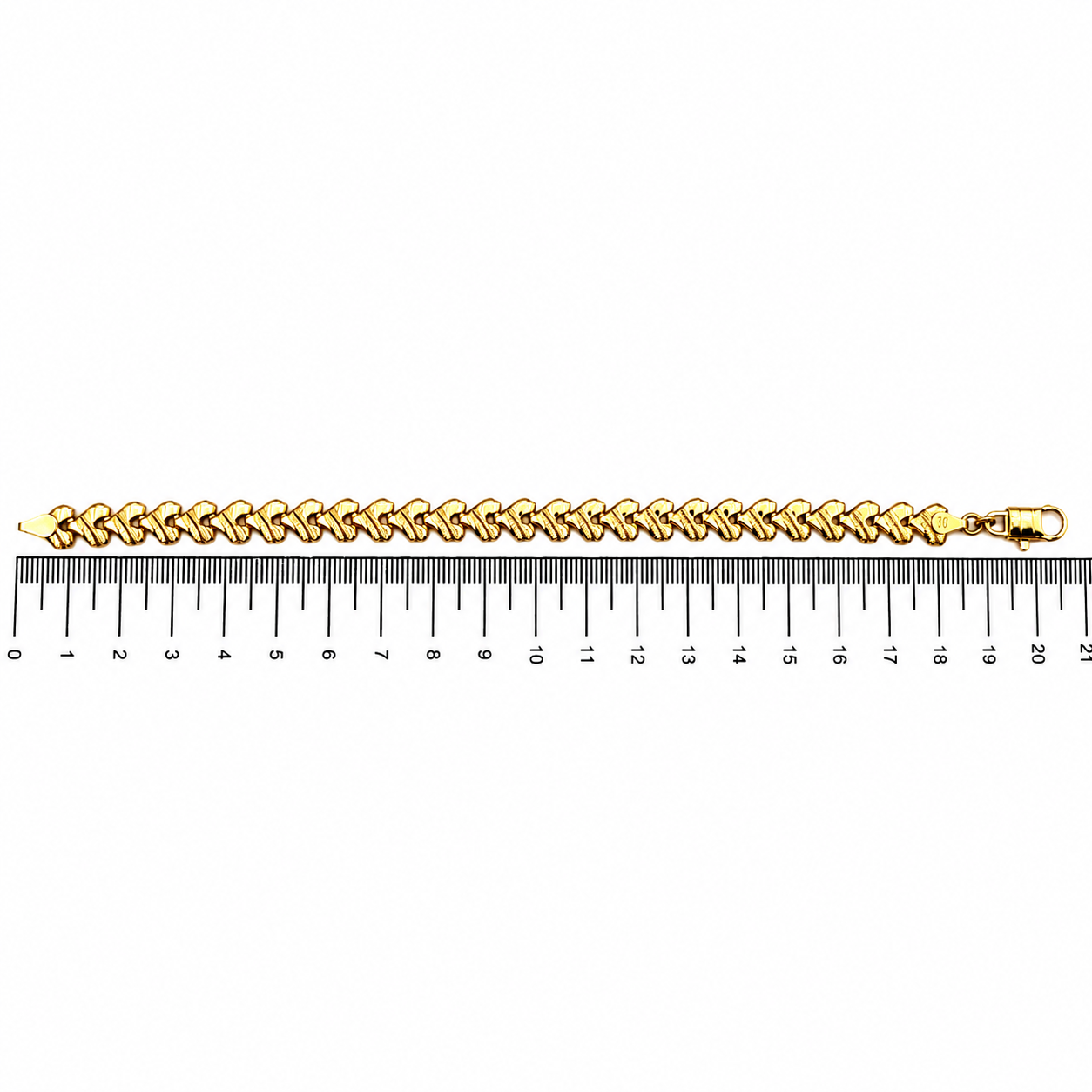 Bracciale - 18 carati Oro giallo - Made in Italy - Handmade