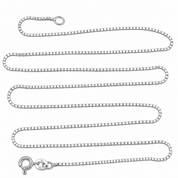 Collana - 18 carati Oro bianco - Made in Italy - Handmade