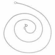 Collana - 18 carati Oro bianco - Made in Italy - Handmade