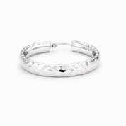 Orecchini - 18 carati Oro bianco - Made in Italy - Handmade