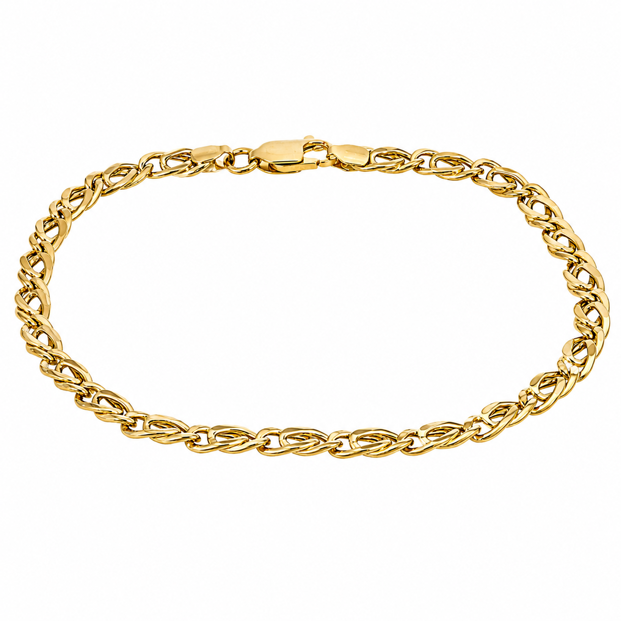 Bracciale - 18 carati Oro giallo - Made in Italy - Handmade