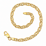 Bracciale - 18 carati Oro giallo - Made in Italy - Handmade