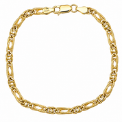 Bracciale - 18 carati Oro giallo - Made in Italy - Handmade