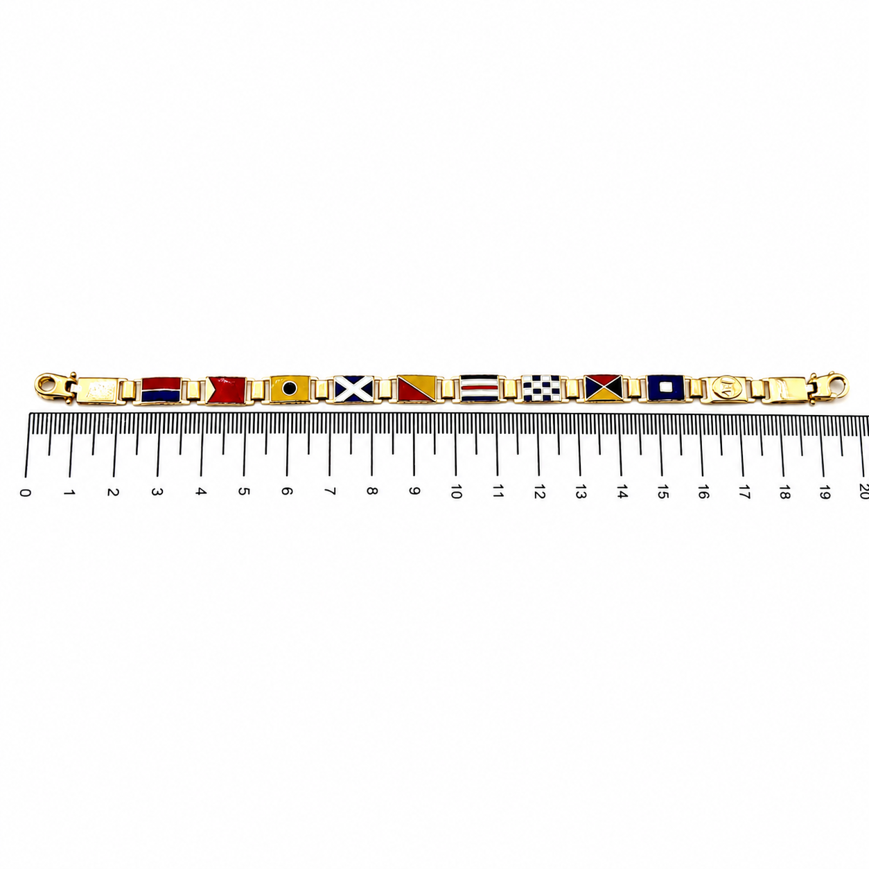 Bracciale - 18 carati Oro giallo - Made in Italy -Handmade