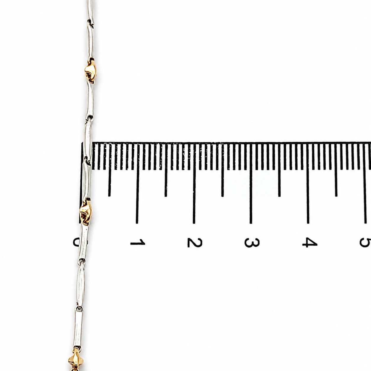 Bracciale - 18 carati Oro giallo, Oro bianco - Made in Italy -Handmade