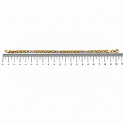 Bracciale - 18 carati Oro giallo - Made in Italy -Handmade