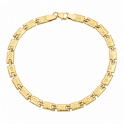 Bracciale - 18 carati Oro giallo - Made in Italy -Handmade