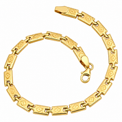 Bracciale - 18 carati Oro giallo - Made in Italy -Handmade