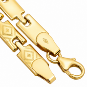 Bracciale - 18 carati Oro giallo - Made in Italy -Handmade