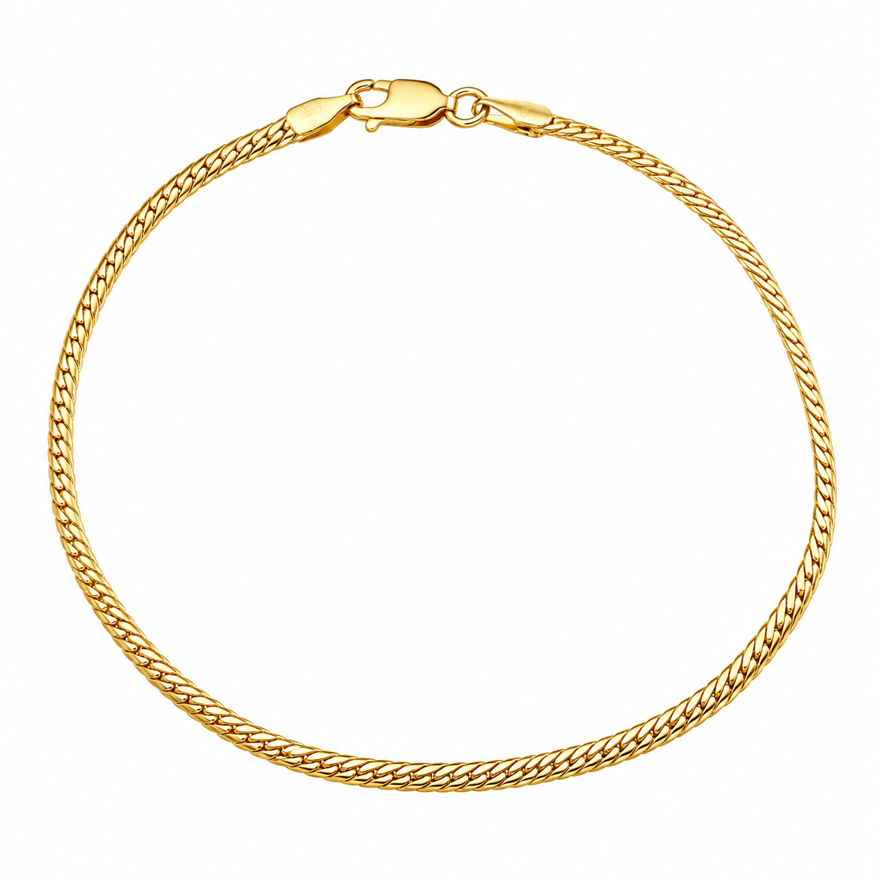 Bracciale - 18 carati Oro giallo - Made in Italy -Handmade