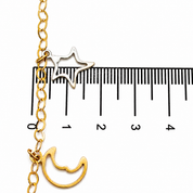 Bracciale - 18 carati Oro giallo, Oro bianco - Made in Italy -Handmade