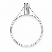 Anello - 18 carati Oro bianco - 0.03ct. tw. Diamante (Naturale) - Made in Italy -Handmade