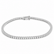 Bracciale - 18 carati Oro bianco - 1.60ct. tw. Diamante (Naturale) - Made in Italy - Handmade