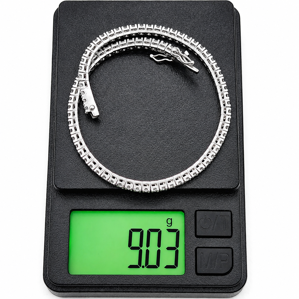 Bracciale - 18 carati Oro bianco - 1.60ct. tw. Diamante (Naturale) - Made in Italy - Handmade