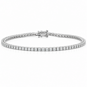 Bracciale - 18 carati Oro bianco - 1.60ct. tw. Diamante (Naturale) - Made in Italy - Handmade