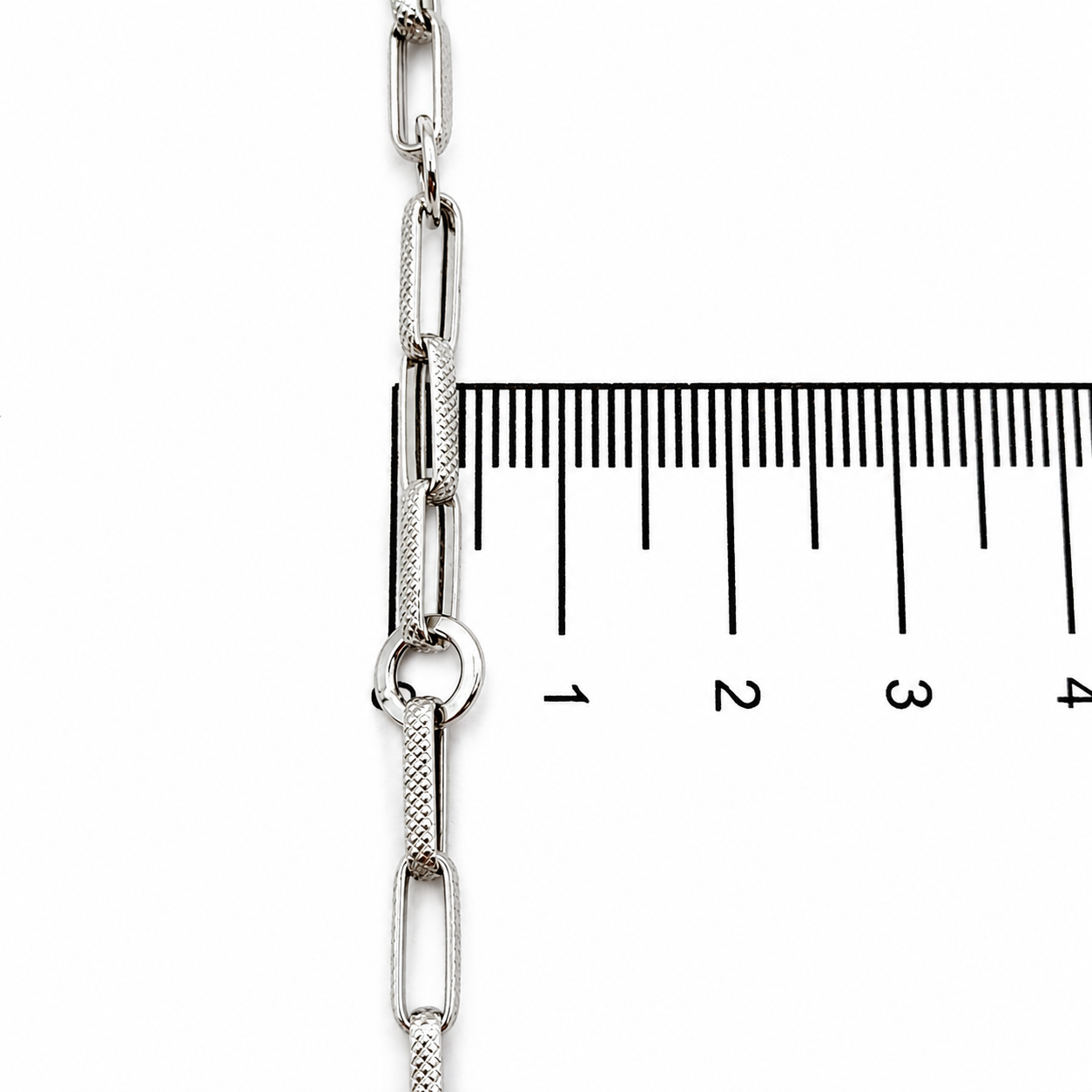 Bracciale - 18 carati Oro bianco - Made in Italy -Handmade