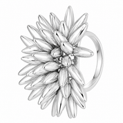 Anello - 18 carati Oro bianco - Made in Italy - Handmade