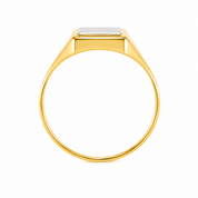 Anello - 18 carati Oro bianco, Oro giallo, Oro rosa - Made in Italy - Handmade