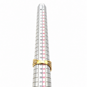 Anello - 18 carati Oro giallo, Oro bianco - Made in Italy - Handmade