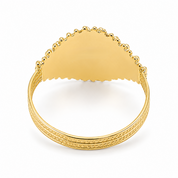Anello - 18 carati Oro giallo - Made in Italy - Handmade