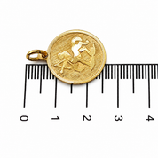 Ciondolo - 18 carati Oro giallo - Made in Italy - Handmade