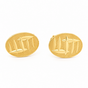 Gemelli - 18 carati Oro giallo - Made in Italy - Handmade