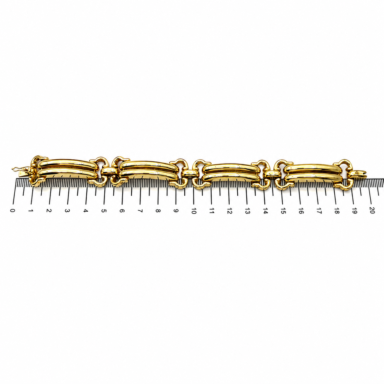 Bracciale - 18 carati Oro giallo - Made in Italy - Handmade