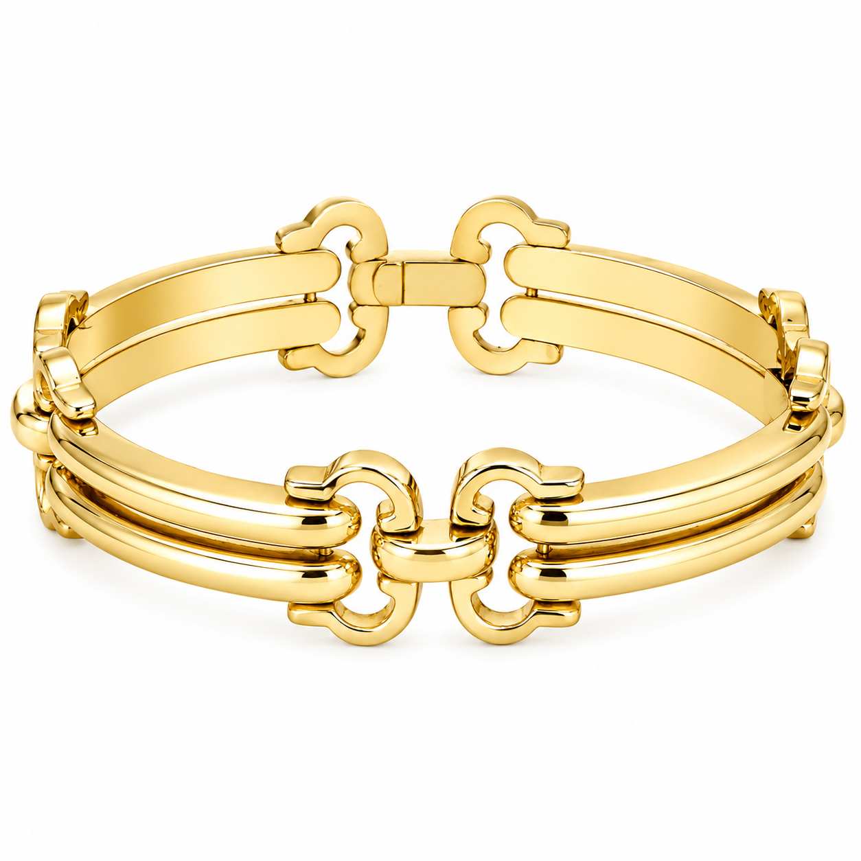 Bracciale - 18 carati Oro giallo - Made in Italy - Handmade