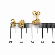 Orecchini - 18 carati Oro giallo - 0.28ct. tw. Diamante (Naturale) - Made in Italy - Handmade